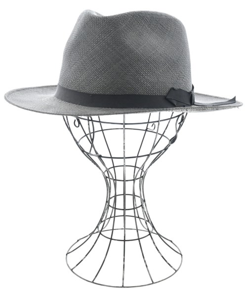 STETSON(ステットソン)ストローハット グレー サイズ:-/2200701590017