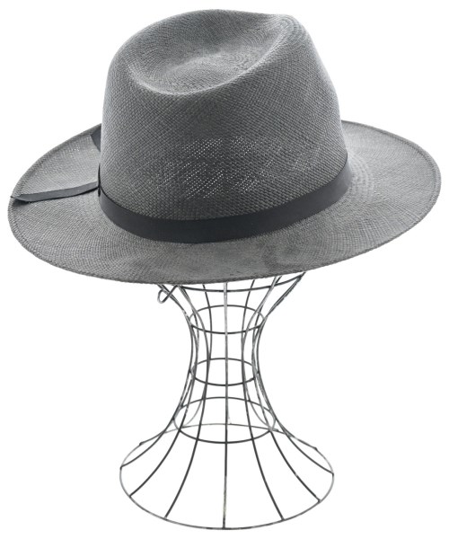 STETSON（ステットソン）ストローハット グレー サイズ:- メンズ/2200701590017