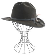 STETSON（ステットソン）ハット グレー サイズ:57 レディース/2200714266206