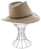 STETSON（ステットソン）ハット グレー サイズ:M レディース/2200721943602