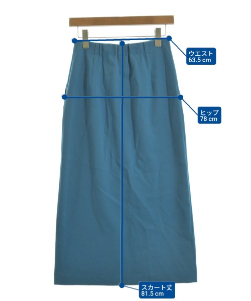 RIVE DROITE（リヴドロワ）ロング・マキシ丈スカート 青 サイズ:38(M位) レディース/2200622041063