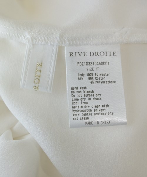 RIVE DROITE（リヴドロワ）ブラウス 白 サイズ:F レディース/2200637288033