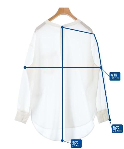 RIVE DROITE（リヴドロワ）ブラウス 白 サイズ:F レディース/2200637288033