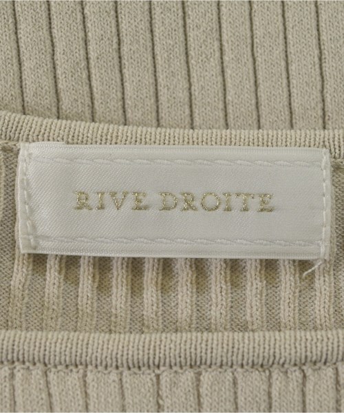 RIVE DROITE（リヴドロワ）ニット・セーター ベージュ サイズ:F レディース/2200618010295