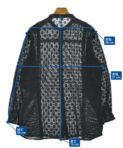 RIVE DROITE（リヴドロワ）カジュアルシャツ 黒 サイズ:F レディース/2200628175045