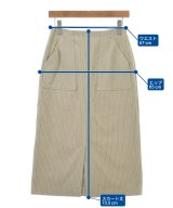RIVE DROITE（リヴドロワ）ロング・マキシ丈スカート ベージュ サイズ:38(M位) レディース/2200634651045
