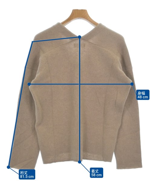 RIVE DROITE（リヴドロワ）ニット・セーター ベージュ サイズ:F レディース/2200621534023