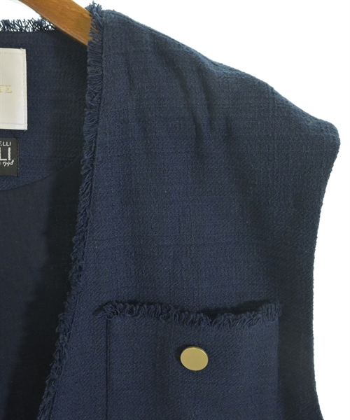 RIVE DROITE（リヴドロワ）ベスト 紺 サイズ:2(M位) レディース/2200615316055