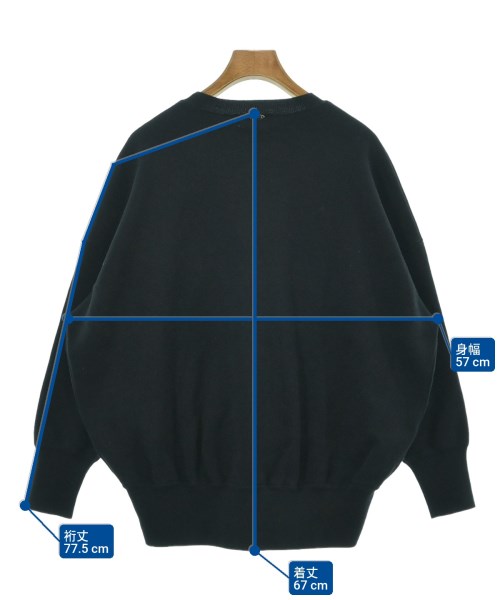 RIVE DROITE（リヴドロワ）スウェット 紺 サイズ:F レディース/2200615656021