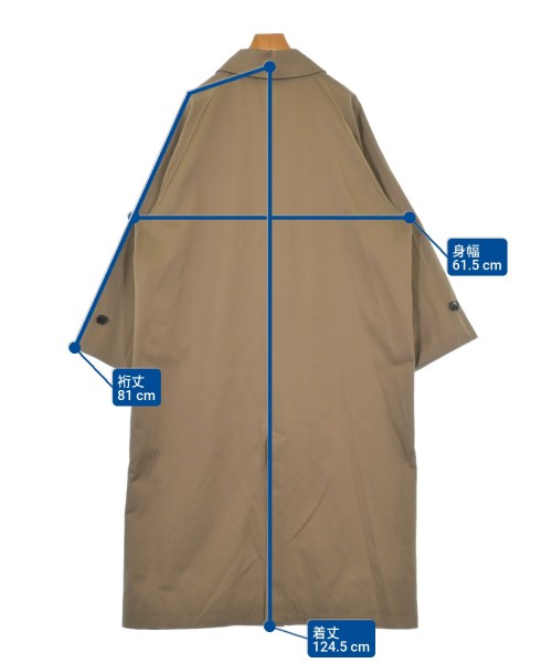 RIVE DROITE（リヴドロワ）ステンカラーコート 茶 サイズ:F レディース/2200616219010