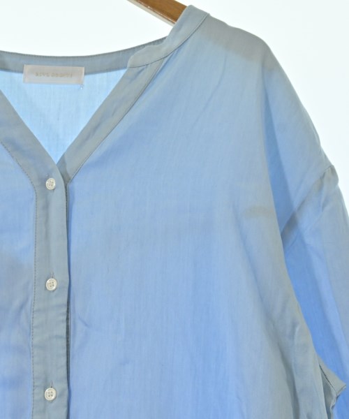RIVE DROITE（リヴドロワ）シャツワンピース 青 サイズ:F レディース/2200616766170