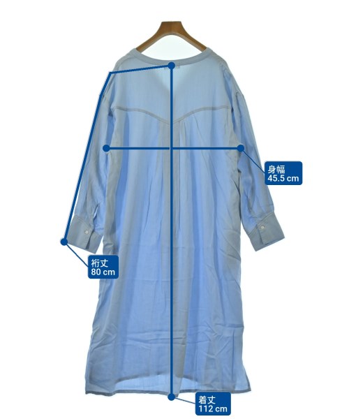 RIVE DROITE（リヴドロワ）シャツワンピース 青 サイズ:F レディース/2200616766170