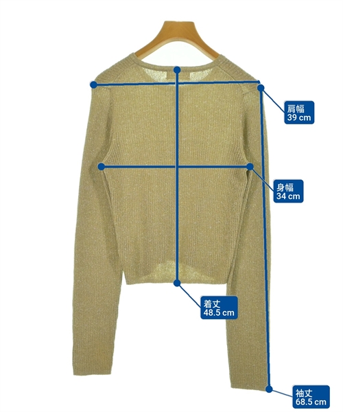 RIVE DROITE（リヴドロワ）カーディガン ベージュ サイズ:F レディース/2200605694019