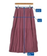 RIVE DROITE（リヴドロワ）ロング・マキシ丈スカート 赤 サイズ:F レディース/2200614318098