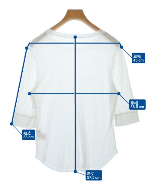 RIVE DROITE（リヴドロワ）Tシャツ・カットソー 白 サイズ:F レディース/2200615880136