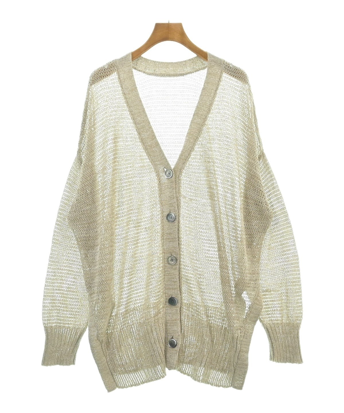 RIVE DROITE ベージュ ニットカーディガン RIVE DROITE 「RIVE DROITE」 ニットカーディガン FREE ベージュ