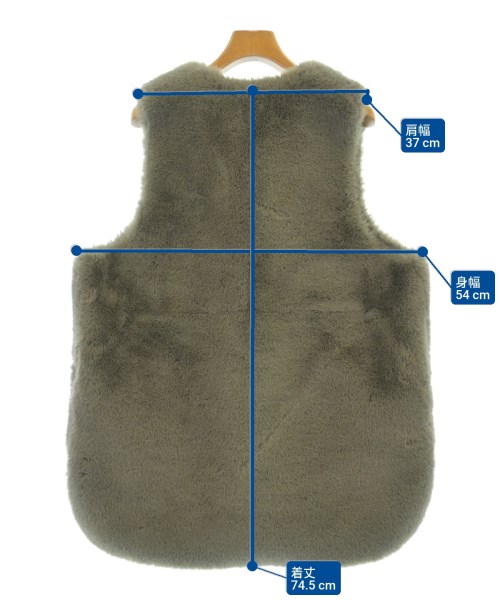 RIVE DROITE（リヴドロワ）カジュアルジャケット グレー サイズ:F レディース/2200611283023