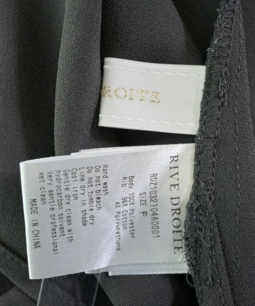 RIVE DROITE（リヴドロワ）カジュアルシャツ グレー サイズ:F レディース/2200611283030