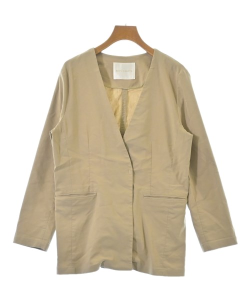 RIVE DROITE(リヴドロワ)ノーカラージャケット ベージュ サイズ:F/2200668598064