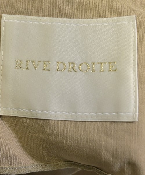 RIVE DROITE（リヴドロワ）ノーカラージャケット ベージュ サイズ:F レディース/2200668598064