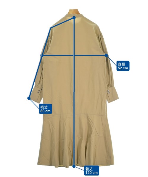 RIVE DROITE（リヴドロワ）シャツワンピース ベージュ サイズ:2(M位) レディース/2200671811020