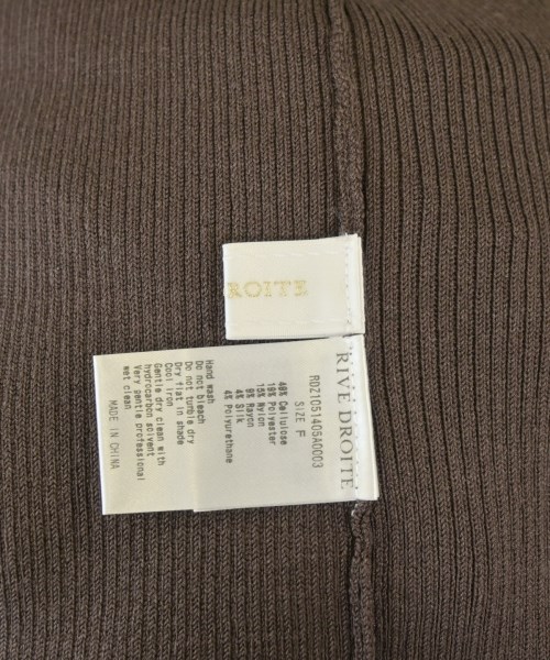 RIVE DROITE（リヴドロワ）ベスト 茶 サイズ:F レディース/2200677557045