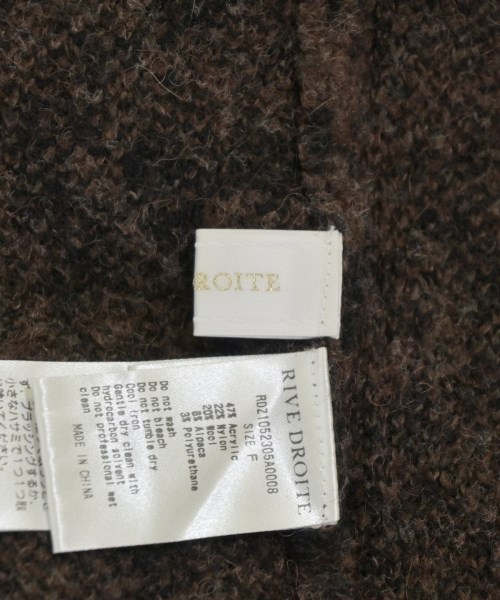 RIVE DROITE（リヴドロワ）カーディガン 茶 サイズ:F レディース/2200672559181