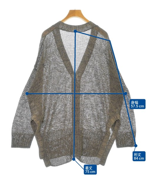 RIVE DROITE（リヴドロワ）カーディガン 茶 サイズ:F レディース/2200674438019