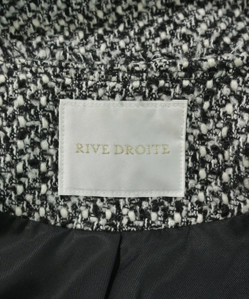 RIVE DROITE（リヴドロワ）ノーカラージャケット 黒 サイズ:F レディース/2200673260031