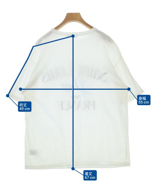 RIVE DROITE（リヴドロワ）Tシャツ・カットソー 白 サイズ:F レディース/2200693563037