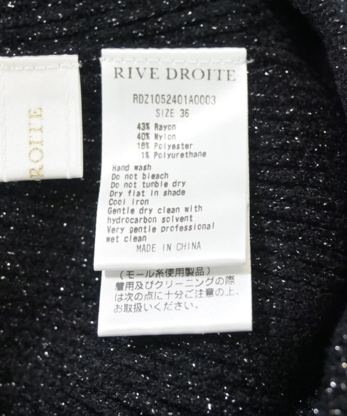 RIVE DROITE（リヴドロワ）ロング・マキシ丈スカート 黒 サイズ:36(S位) レディース/2200694942084