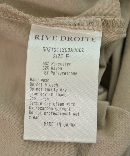 RIVE DROITE（リヴドロワ）タンクトップ ベージュ サイズ:F レディース/2200699734059