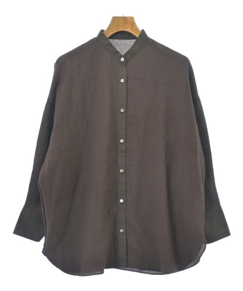 RIVE DROITE(リヴドロワ)カジュアルシャツ 茶 サイズ:F/2200656317158