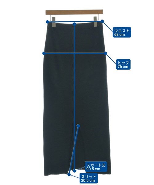 RIVE DROITE（リヴドロワ）ロング・マキシ丈スカート 黒 サイズ:38(M位) レディース/2200656135028