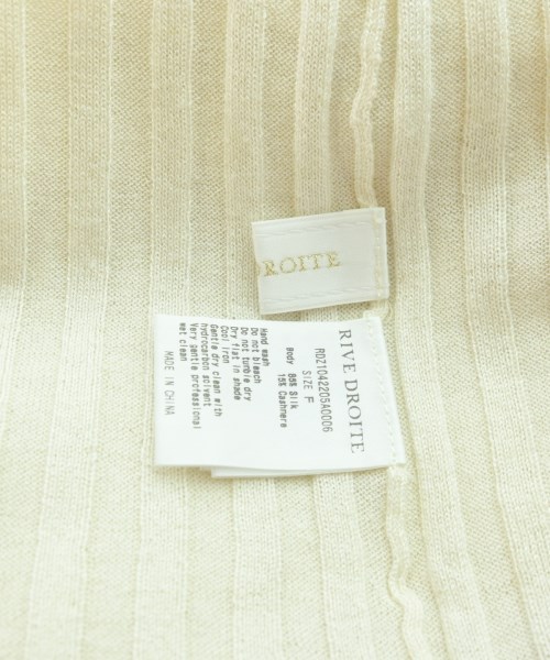 RIVE DROITE（リヴドロワ）ニット・セーター 白 サイズ:F レディース/2200657231170