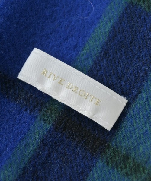 RIVE DROITE（リヴドロワ）マフラー 青 サイズ:- レディース/2200640710033