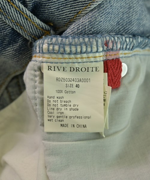 RIVE DROITE（リヴドロワ）デニムパンツ 青 サイズ:40(M位) レディース/2200636273054