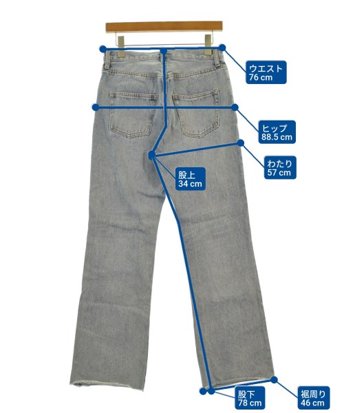 RIVE DROITE（リヴドロワ）デニムパンツ 青 サイズ:40(M位) レディース/2200636273054