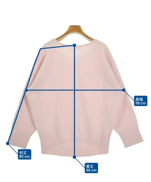 RIVE DROITE（リヴドロワ）ニット・セーター ピンク サイズ:F レディース/2200640611026