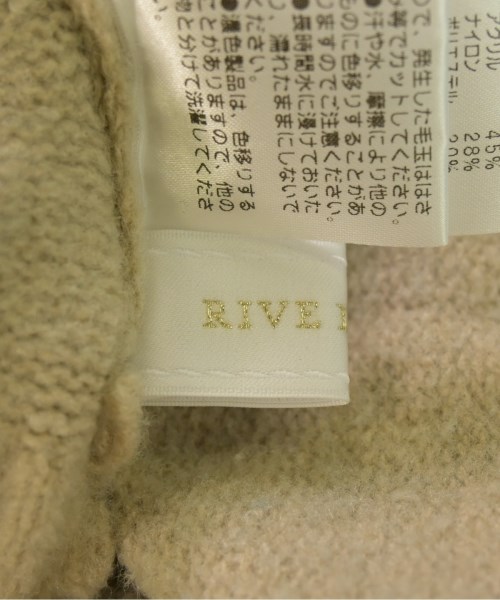 RIVE DROITE（リヴドロワ）ニット・セーター ベージュ サイズ:F レディース/2200649861019