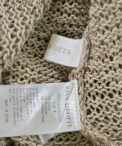 RIVE DROITE（リヴドロワ）カーディガン ベージュ サイズ:F レディース/2200641922039