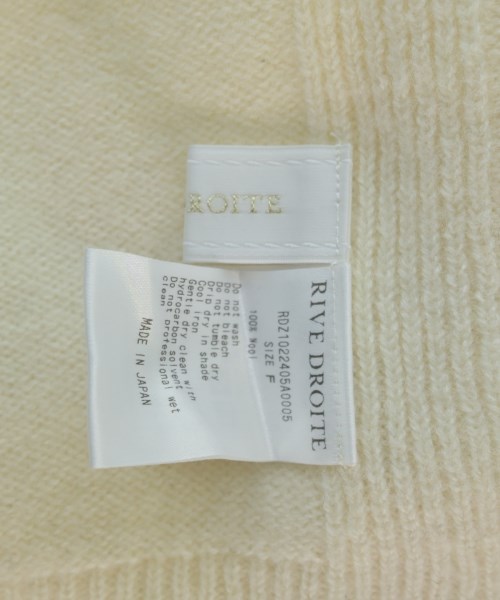 RIVE DROITE（リヴドロワ）ニット・セーター 白 サイズ:F レディース/2200648370079