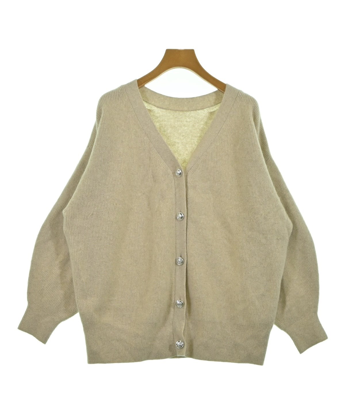 RIVE DROITE（リヴドロワ）カーディガン ベージュ サイズ:F レディース