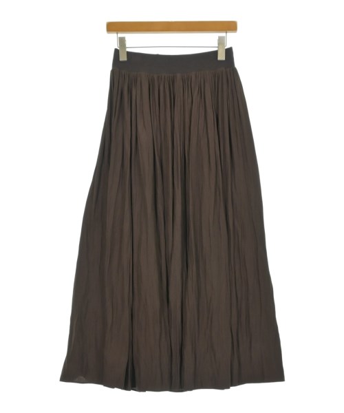 RIVE DROITE(リヴドロワ)ロング・マキシ丈スカート 茶 サイズ:38(M位)/2200660376066