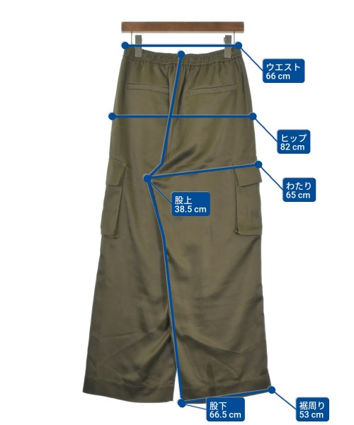 RIVE DROITE（リヴドロワ）カーゴパンツ カーキ サイズ:38(M位) レディース/2200662131083
