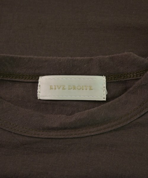RIVE DROITE（リヴドロワ）Tシャツ・カットソー 茶 サイズ:F レディース/2200661551172