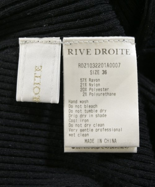 RIVE DROITE（リヴドロワ）ロング・マキシ丈スカート 黒 サイズ:36(S位) レディース/2200668142021