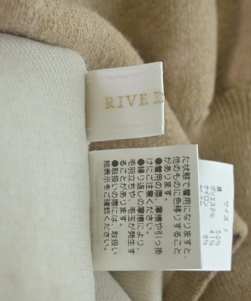 RIVE DROITE（リヴドロワ）ニット・セーター ベージュ サイズ:F レディース/2200669204117