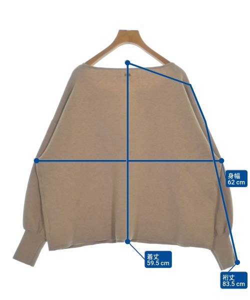 RIVE DROITE（リヴドロワ）ニット・セーター ベージュ サイズ:F レディース/2200669204117