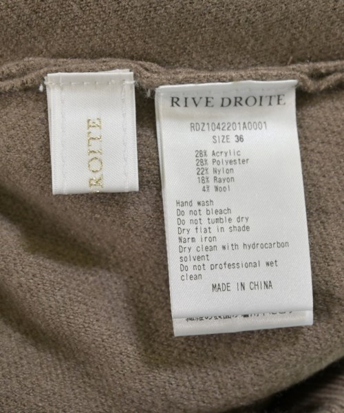 RIVE DROITE（リヴドロワ）ロング・マキシ丈スカート 茶 サイズ:36(S位) レディース/2200669445145